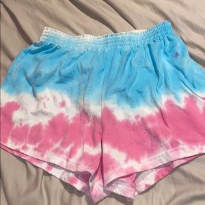 tie dye shorts
